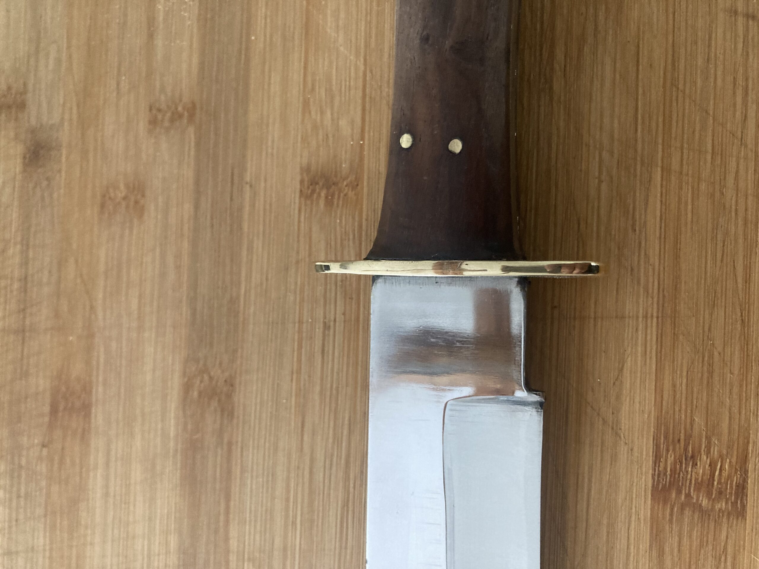 Messer Griff nachher